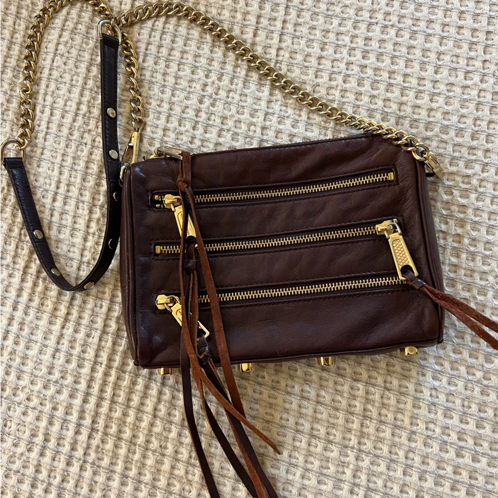 Rebecca minkoff plum crossbody bag